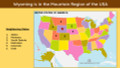 Wyoming (50 States and Capitals) Informational Text and Activities
