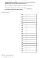 Geography Pre-assessment/Post-assessment For Beginning of Year