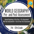 Geography Pre-assessment/Post-assessment For Beginning of Year