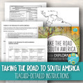 Geography; Taking It On The Road To South America Intro Activity