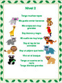 Spanish Zoo Animal Read and Match Worksheets