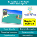 By the Skin of My Teeth Figurative Language Reading Passage and Activities