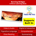 Burning Bridges Figurative Language Reading Passage and Activities