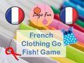 French Clothes Vocabulary Go Fish Game
