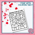 Multiplication and Division Valentine's Day Color by Code