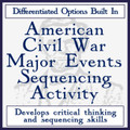 American Civil War Timeline Activity (Differentiated)