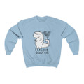 "Teacher-saurus" Crewneck sweatshirt