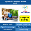 Figurative Language Reading Passages and Activities BUNDLE Volume 4 