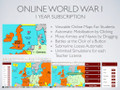 World War I Online Simulation Platform
