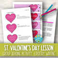 GEOGRAPHY: ST. VALENTINE'S DAY (GROUP READING & COMPREHENSION GAME).