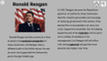 President Ronald Reagan Informational Text Reading Passage and Activities