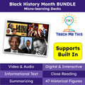 Black History Month Informational Text Reading Passages and Activities BUNDLE