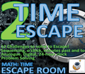 MATH ESCAPE ROOM: TIME Analogue, digital, 24-hour clock, problem solving (12 Challenges, Answer Key)