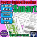 Guided Reading Poetry Bundle: Shell Silverstein (Vol. 2) Question Sets, Answer Keys - 3 Poems