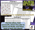 ESCAPE ROOM: Math Coordinates in 1, 2 and 4 Quadrants, Problem Solving, Reflection and Translation