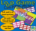 ELA CONTRACTIONS BUNDLE: 54 Posters, 54 Flashcards, Snap Game, I have...Who has?