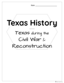 Texas During the Civil War & Reconstruction