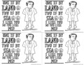 One if By Land Two if By Sea Paul Revere Historical Valentine