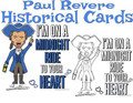 Paul Revere "Midnight Ride" Valentine's Day Card