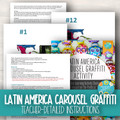 Geography of Latin America Carousel Graffiti Activity (Central & South America)