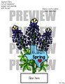 Bluebonnets in Boots Craft | Texas Craft | Spring Craft | Mother's Day Craft 