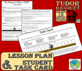 Tudor Banquet: 13 Historical Tudor Figures, actions, legacy, relationships, problem solving and historical reasoning