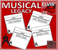 ELVIS PRESLEY and the Top 20 Musicians in history (1950 - 2020's): Research, Sequencing, Sales, Records , Legacy