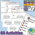 BACK TO SCHOOL ACTIVITY PACK: 60 Activities, Reflection, Target Setting, Engagement, Get to know students and staff