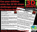 MATH ESCAPE ROOM: 3D Shape - 10 Challenges, Resources, Answer Key and Student Booklet