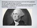 George Washington First President Notes Lesson Plan PowerPoint