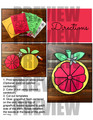 Texas Red Grapefruit Craft | Fruit Craft