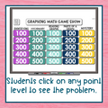 3rd Grade Bar Graphs, Pictographs, Tally Charts & Line Plots Review Game Show