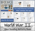 World War II Close Reading Activity Book | 10 Activities | 5th Grade & 6th Grade