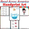 National Read Across America Day Handprint Art and Craft | March Activities