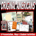 US History | English Colonies | Original Americans | Presentation & Activities