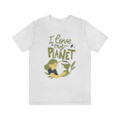 "I love my planet" Crew Neck T-shirt