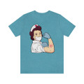 "Rosie/Nurse Strong" Crew Neck T-shirt