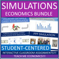 Bundle of Simulations for Economics Student Centered Active Learning Strategies