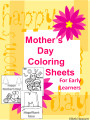 Mother's Day Coloring Sheets