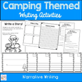 Camping Themed Literacy and Math Fun