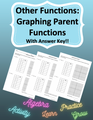 Graphing Parent Functions