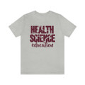 "Texas Health Education" (Maroon)