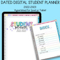 Dated Digital Student Planner