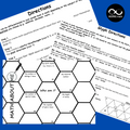 FREE Get To Know You Math & Art Project Hexaflexagon Back to School Figure Me Out