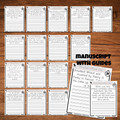 July Copywork Printables - Manuscript