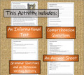 Ancient Olympic Games Close Reading Activity | 5th Grade & 6th Grade