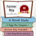 Farmer Boy Novel Study