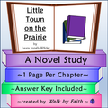 Little Town on the Prairie Novel Study