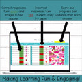 Template for Google Sheets - 20 Question Digital Activity - Self-Grading - I Spy Sweets/Desserts