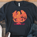 "Mexico Flag Inspired Eagle in Duotone" T-Shirt